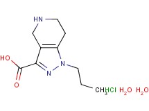1-propyl-4,5,6,7-tetrahydro-1H-pyrazolo[4,3-c]pyridine-3-carboxylic acid hydrochloride dihydrate