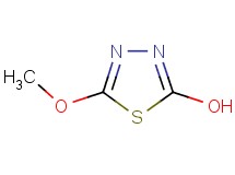 5-methoxy-1,3,4-thiadiazol-2-ol 5-methoxy-1,3,4-thiadiazol-2-ol