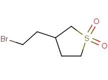 3-(2-bromoethyl)tetrahydrothiophene 1,1-dioxide 3-(2-bromoethyl)tetrahydrothiophene 1,1-dioxide
