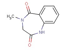 4-methyl-3,4-dihydro-1H-1,4-benzodiazepine-2,5-dione 4-methyl-3,4-dihydro-1H-1,4-benzodiazepine-2,5-dione