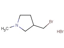 3-(bromomethyl)-1-methylpyrrolidine hydrobromide 3-(bromomethyl)-1-methylpyrrolidine hydrobromide