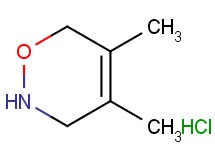 4,5-dimethyl-3,6-dihydro-2H-1,2-oxazine hydrochloride