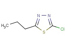 2-chloro-5-propyl-1,3,4-thiadiazole 2-chloro-5-propyl-1,3,4-thiadiazole