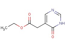 ethyl (6-oxo-1,6-dihydro-5-pyrimidinyl)acetate ethyl (6-oxo-1,6-dihydro-5-pyrimidinyl)acetate