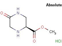 methyl (2S)-5-oxo-2-piperazinecarboxylate hydrochloride methyl (2S)-5-oxo-2-piperazinecarboxylate hydrochloride