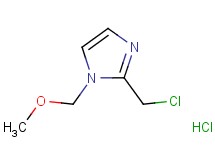 2-(chloromethyl)-1-(methoxymethyl)-1H-imidazole hydrochloride 2-(chloromethyl)-1-(methoxymethyl)-1H-imidazole hydrochloride