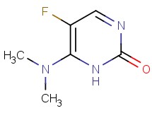 6-(dimethylamino)-5-fluoro-2(1H)-pyrimidinone 6-(dimethylamino)-5-fluoro-2(1H)-pyrimidinone