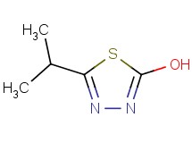 5-isopropyl-1,3,4-thiadiazol-2-ol 5-isopropyl-1,3,4-thiadiazol-2-ol