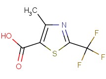4-methyl-2-(trifluoromethyl)-1,3-thiazole-5-carboxylic acid 4-methyl-2-(trifluoromethyl)-1,3-thiazole-5-carboxylic acid