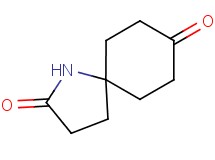 1-azaspiro[4.5]-decane-2,8-dione