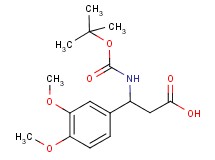 3-[(tert-butoxycarbonyl)amino]-3-(3,4-dimethoxyphenyl)propanoic acid