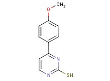 4-(4-methoxyphenyl)-2-pyrimidinethiol