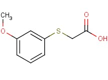 [(3-methoxyphenyl)thio]acetic acid