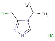 3-(chloromethyl)-4-isopropyl-4H-1,2,4-triazole hydrochloride 3-(chloromethyl)-4-isopropyl-4H-1,2,4-triazole hydrochloride