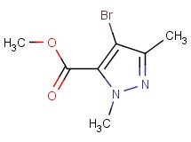 methyl 4-bromo-1,3-dimethyl-1H-pyrazole-5-carboxylate