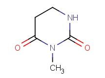 3-methyldihydro-2,4(1H,3H)-pyrimidinedione 3-methyldihydro-2,4(1H,3H)-pyrimidinedione
