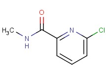 6-chloro-N-methyl-2-pyridinecarboxamide 6-chloro-N-methyl-2-pyridinecarboxamide