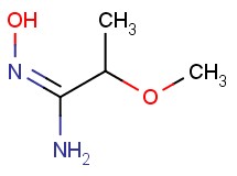 (1E)-N'-hydroxy-2-methoxypropanimidamide (1E)-N'-hydroxy-2-methoxypropanimidamide