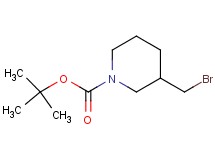 tert-butyl 3-(bromomethyl)-1-piperidinecarboxylate tert-butyl 3-(bromomethyl)-1-piperidinecarboxylate