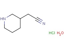 3-piperidinylacetonitrile hydrochloride hydrate 3-piperidinylacetonitrile hydrochloride hydrate