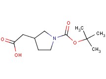 [1-(tert-butoxycarbonyl)-3-pyrrolidinyl]acetic acid
