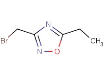 3-(bromomethyl)-5-ethyl-1,2,4-oxadiazole 3-(bromomethyl)-5-ethyl-1,2,4-oxadiazole