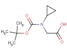 N-(tert-butoxycarbonyl)-N-cyclopropylglycine N-(tert-butoxycarbonyl)-N-cyclopropylglycine