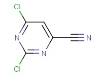 2,6-dichloro-4-pyrimidinecarbonitrile 2,6-dichloro-4-pyrimidinecarbonitrile