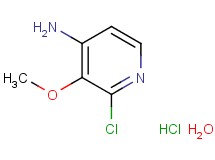 2-chloro-3-methoxy-4-pyridinamine hydrochloride hydrate