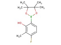3-fluoro-2-methyl-6-(4,4,5,5-tetramethyl-1,3,2-dioxaborolan-2-yl)phenol