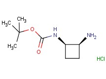 tert-butyl rac-[(1R,2S)-2-aminocyclobutyl]carbamate hydrochloride