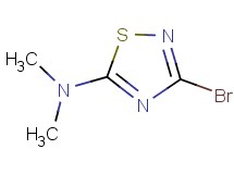 3-bromo-N,N-dimethyl-1,2,4-thiadiazol-5-amine