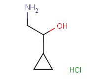 2-amino-1-cyclopropylethanol hydrochloride 2-amino-1-cyclopropylethanol hydrochloride