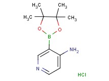 3-(4,4,5,5-tetramethyl-1,3,2-dioxaborolan-2-yl)-4-pyridinamine hydrochloride