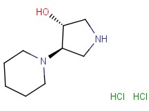 rac-(3R,4R)-4-(1-piperidinyl)-3-pyrrolidinol dihydrochloride rac-(3R,4R)-4-(1-piperidinyl)-3-pyrrolidinol dihydrochloride