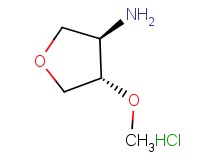 [trans-4-methoxytetrahydro-3-furanyl]amine hydrochloride