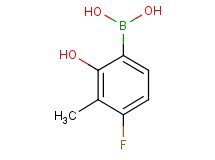 (4-fluoro-2-hydroxy-3-methylphenyl)boronic acid