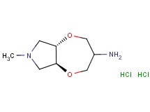 rac-(5aS,8aS)-7-methylhexahydro-2H,5aH-[1,4]dioxepino[2,3-c]pyrrol-3-amine dihydrochloride