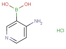 (4-amino-3-pyridinyl)boronic acid hydrochloride