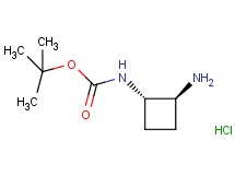tert-butyl rac-[(1S,2S)-2-aminocyclobutyl]carbamate hydrochloride