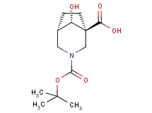 rac-(1S,5S,8S)-3-(tert-butoxycarbonyl)-8-hydroxy-3-azabicyclo[3.2.1]octane-1-carboxylic acid