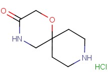 1-oxa-4,9-diazaspiro[5.5]undecan-3-one hydrochloride