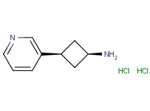 cis-3-(3-pyridinyl)cyclobutanamine dihydrochloride cis-3-(3-pyridinyl)cyclobutanamine dihydrochloride