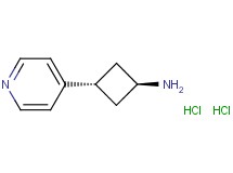 trans-3-(4-pyridinyl)cyclobutanamine dihydrochloride trans-3-(4-pyridinyl)cyclobutanamine dihydrochloride