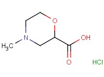 4-methyl-2-morpholinecarboxylic acid hydrochloride 4-methyl-2-morpholinecarboxylic acid hydrochloride
