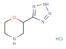 2-(2H-tetrazol-5-yl)morpholine hydrochloride 2-(2H-tetrazol-5-yl)morpholine hydrochloride