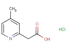 (4-methyl-2-pyridinyl)acetic acid hydrochloride (4-methyl-2-pyridinyl)acetic acid hydrochloride