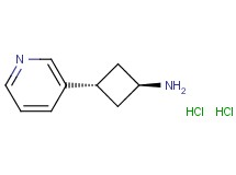 trans-3-(3-pyridinyl)cyclobutanamine dihydrochloride trans-3-(3-pyridinyl)cyclobutanamine dihydrochloride