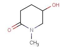 5-hydroxy-1-methyl-2-piperidinone 5-hydroxy-1-methyl-2-piperidinone