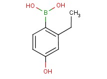 (2-ethyl-4-hydroxyphenyl)boronic acid (2-ethyl-4-hydroxyphenyl)boronic acid